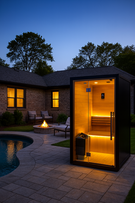 Rok Wellness 3-Person Traditional Outdoor Sauna