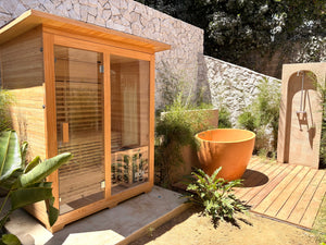 RÖK The Cabin — 3-Person Traditional Outdoor Sauna