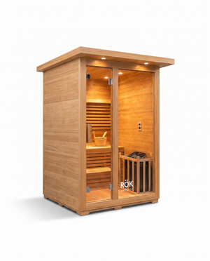 RÖK The Cabin — 3-Person Traditional Outdoor Sauna