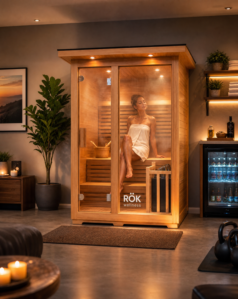 RÖK The Cabin — 3-Person Traditional Outdoor Sauna